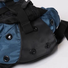 画像をギャラリービューアに読み込む, OAKLEY オークリー Mini Icon Backpack アイコン ミニバックパック リュック ブラック ブルー テック ナイロン メタルロゴ 美品 中古 4b010457
