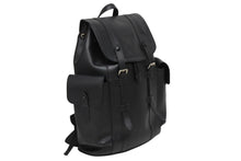 Load image into Gallery viewer, LOUISVUITTON ルイヴィトン クリストファーMM リュック バックパック M50159 エピレザー ノワール シルバー 美品 中古 4b010541