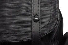 Load image into Gallery viewer, LOUISVUITTON ルイヴィトン クリストファーMM リュック バックパック M50159 エピレザー ノワール シルバー 美品 中古 4b010541