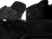 Load image into Gallery viewer, LOUISVUITTON ルイヴィトン クリストファーMM リュック バックパック M50159 エピレザー ノワール シルバー 美品 中古 4b010541