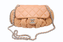 画像をギャラリービューアに読み込む, CHANEL シャネル Sフラップ Sチェーンショルダーバッグ 14番台 ココマーク ラムスキン ブラウン シルバー金具 美品 中古 4b010570