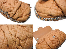画像をギャラリービューアに読み込む, CHANEL シャネル Sフラップ Sチェーンショルダーバッグ 14番台 ココマーク ラムスキン ブラウン シルバー金具 美品 中古 4b010570