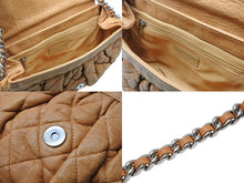 画像をギャラリービューアに読み込む, CHANEL シャネル Sフラップ Sチェーンショルダーバッグ 14番台 ココマーク ラムスキン ブラウン シルバー金具 美品 中古 4b010570