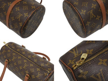 Load image into Gallery viewer, LOUIS VUITTON ルイヴィトン パピヨン30 ハンドバッグ M51385 筒型 モノグラムキャンバス ブラウン 美品 中古 4b010572