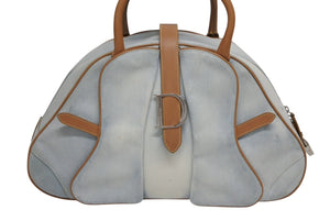 CHRISTIAN DIOR クリスチャンディオール ダブルサドルボウラーバッグ