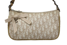 Load image into Gallery viewer, CHRISTIAN DIOR クリスチャンディオール トロッター ロマンティック ワンショルダーバッグ ベージュ ブラウン 美品 中古 4b010577