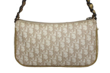 Load image into Gallery viewer, CHRISTIAN DIOR クリスチャンディオール トロッター ロマンティック ワンショルダーバッグ ベージュ ブラウン 美品 中古 4b010577