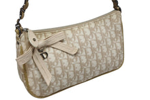 Load image into Gallery viewer, CHRISTIAN DIOR クリスチャンディオール トロッター ロマンティック ワンショルダーバッグ ベージュ ブラウン 美品 中古 4b010577