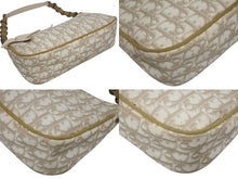 Load image into Gallery viewer, CHRISTIAN DIOR クリスチャンディオール トロッター ロマンティック ワンショルダーバッグ ベージュ ブラウン 美品 中古 4b010577