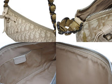 Load image into Gallery viewer, CHRISTIAN DIOR クリスチャンディオール トロッター ロマンティック ワンショルダーバッグ ベージュ ブラウン 美品 中古 4b010577