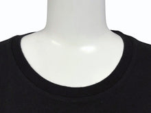 画像をギャラリービューアに読み込む, CHROME HEARTS クロムハーツ プリント 半袖Tシャツ ダガー ロゴ 95024 コットン ブラック ホワイト サイズXS 美品 中古 4b010600