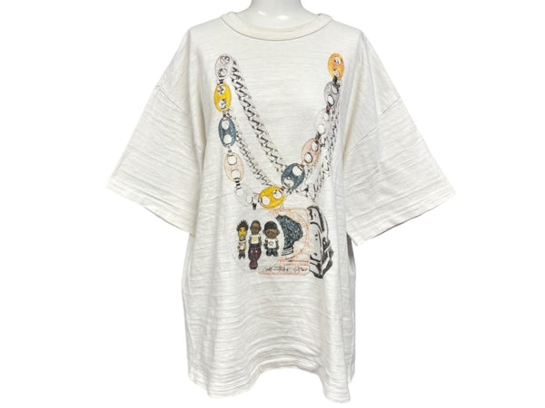 HUMAN MADE x BBC x COMPLEXCON限定 PHARRELL CHAINS TEE サイズ2XL ファレルウィリアムス 美品 中古 4b010608