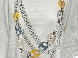 HUMAN MADE x BBC x COMPLEXCON限定 PHARRELL CHAINS TEE サイズ2XL ファレルウィリアムス 美品 中古 4b010608