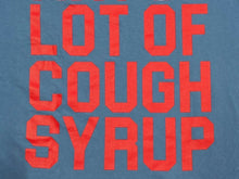 画像をギャラリービューアに読み込む, THAT'S A AWFUL LOT OF COUGH SYRUP Desto Dubb デスト ダブ tシャツ 半袖 サイズL ブルー レッド 美品 中古 010613