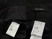 画像をギャラリービューアに読み込む, 極美品 TAAKK ターク テーラード MA1 ジャケット ブルゾン 2024AW TA24AW-JK313 JAPAN製 ウール ナイロン ブラック サイズ1 中古 4b010617