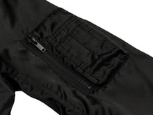 画像をギャラリービューアに読み込む, 極美品 TAAKK ターク テーラード MA1 ジャケット ブルゾン 2024AW TA24AW-JK313 JAPAN製 ウール ナイロン ブラック サイズ1 中古 4b010617