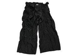 ISSEY MIYAKE FETE イッセイミヤケフェット プリーツ イージーワイドパンツ IF82FF234 ブラック シルク 美品 中古 4b010948