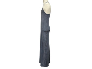 極美品 Y/Project ワイプロジェクト 2024SS INVISIBLE STRAP DRESS インビシブル ストラップ ドレス ブルーアシッド ウォッシュ サイズS 4b010622