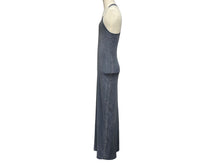 Load image into Gallery viewer, 極美品 Y/Project ワイプロジェクト 2024SS INVISIBLE STRAP DRESS インビシブル ストラップ ドレス ブルーアシッド ウォッシュ サイズS 4b010622