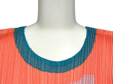 Load image into Gallery viewer, 極美品 ISSEY MIYAKE イッセイミヤケ PLEATS PLEASE プリーツプリーズ 半袖カットソー PP81-JK551 サイズ3 オレンジ 中古 4b010943