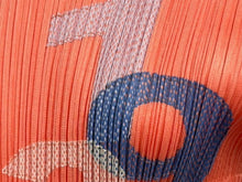 Load image into Gallery viewer, 極美品 ISSEY MIYAKE イッセイミヤケ PLEATS PLEASE プリーツプリーズ 半袖カットソー PP81-JK551 サイズ3 オレンジ 中古 4b010943
