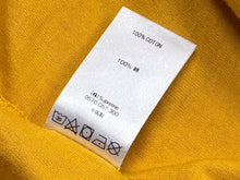 Load image into Gallery viewer, SUPREME シュプリーム 18FW Floral Logo Tee フローラルロゴ 半袖Tシャツ ゴールド コットン サイズL 美品 中古 4b010631