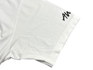 新品未使用品 AWGE STOP SNITCHIN A$AP ROCKY エイサップロッキー 半袖 Ｔシャツ ホワイト レッド コットン サイズL 中古 4b011195