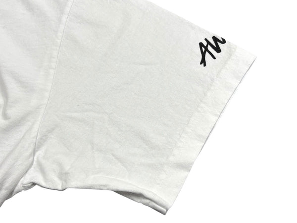 新品未使用品 AWGE STOP SNITCHIN A$AP ROCKY エイサップロッキー 半袖 Ｔシャツ ホワイト レッド コットン サイズL 中古 4b011195
