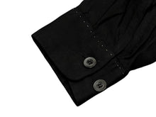 Load image into Gallery viewer, John UNDERCOVER ジョンアンダーカバー トラ刺繍テンセル シャツ サイズ２ カラー ブラック 美品 中古 4b010641