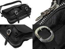 Load image into Gallery viewer, 極美品 CHROME HEARTS クロムハーツ SHOULDER BAG LARGE ショルダーバッグ ラージ ガンスリンガー クロスボール ブラック 中古 4b010685