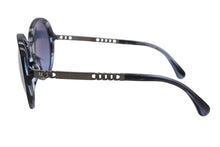 画像をギャラリービューアに読み込む, CHANEL シャネル サングラス アイウェア 5353-A c.1563/.S2 サイズ56□20 140 ココマーク グレー ブルー 美品 中古 4b010754