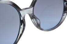 画像をギャラリービューアに読み込む, CHANEL シャネル サングラス アイウェア 5353-A c.1563/.S2 サイズ56□20 140 ココマーク グレー ブルー 美品 中古 4b010754