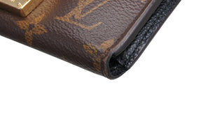 LOUIS VUITTON ルイヴィトン ポルトフォイユ パラス コンパクト 三つ折り財布 M67479 モノグラムキャンバス ブラウン ブラック 中古 4b010771