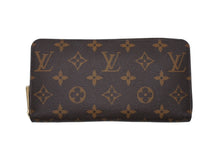 画像をギャラリービューアに読み込む, LOUIS VUITTON ルイヴィトン モノグラム ジッピーウォレット M60017 長財布 財布 ブラウン系 ゴールド金具 美品 中古 4b010772