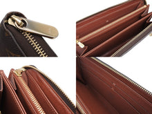 画像をギャラリービューアに読み込む, LOUIS VUITTON ルイヴィトン モノグラム ジッピーウォレット M60017 長財布 財布 ブラウン系 ゴールド金具 美品 中古 4b010772