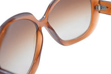 Load image into Gallery viewer, Ray-Ban レイバン サングラス JACKIE OHH Ⅱ ブラウン クリアブラウン アセテート プラスチック 717/13 RB4098 美品 中古 4b010775