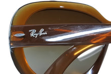 Load image into Gallery viewer, Ray-Ban レイバン サングラス JACKIE OHH Ⅱ ブラウン クリアブラウン アセテート プラスチック 717/13 RB4098 美品 中古 4b010775