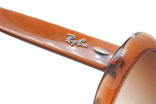 Load image into Gallery viewer, Ray-Ban レイバン サングラス JACKIE OHH Ⅱ ブラウン クリアブラウン アセテート プラスチック 717/13 RB4098 美品 中古 4b010775