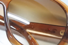 Load image into Gallery viewer, Ray-Ban レイバン サングラス JACKIE OHH Ⅱ ブラウン クリアブラウン アセテート プラスチック 717/13 RB4098 美品 中古 4b010775