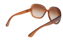 Load image into Gallery viewer, Ray-Ban レイバン サングラス JACKIE OHH Ⅱ ブラウン クリアブラウン アセテート プラスチック 717/13 RB4098 美品 中古 4b010775