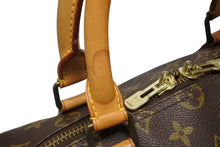 画像をギャラリービューアに読み込む, LOUIS VUITTON ルイヴィトン キーポル50 ボストンバッグ M41426 モノグラム PVC レザー モノグラム ゴールド金具 美品 中古 4b010790