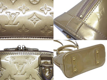 Load image into Gallery viewer, 極美品 LOUIS VUITTON ルイヴィトン アルマBB 2WAYハンドバッグ M90104 ゴールド モノグラム ゴールド金具 ヴェルニ 中古 4b010806