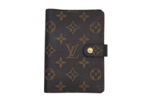 Load image into Gallery viewer, LOUIS VUITTON ルイヴィトン 手帳 アジェンダPM モノグラム R20005 ブラウン 美品 中古 4b010808