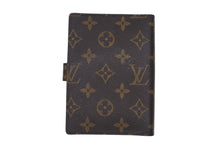 Load image into Gallery viewer, LOUIS VUITTON ルイヴィトン 手帳 アジェンダPM モノグラム R20005 ブラウン 美品 中古 4b010808
