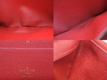 画像をギャラリービューアに読み込む, LOUIS VUITTON ルイヴィトン ポルトフォイユ アンソリット 長財布 M60249 モノグラムキャンバス ブラウン レッド 美品 中古 4b010809