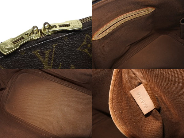 LOUIS VUITTON ルイ ヴィトン アルマPM ハンドバッグ M51130 モノグラム PVC ブラウン ゴールド金具 良品 中古 4b010840