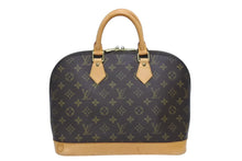 画像をギャラリービューアに読み込む, LOUIS VUITTON ルイ ヴィトン アルマPM ハンドバッグ M51130 モノグラム PVC ブラウン ゴールド金具 良品 中古 4b010840