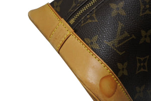 LOUIS VUITTON ルイ ヴィトン アルマPM ハンドバッグ M51130 モノグラム PVC ブラウン ゴールド金具 良品 中古 4b010840