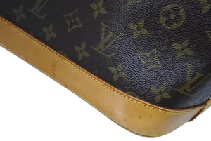 LOUIS VUITTON ルイ ヴィトン アルマPM ハンドバッグ M51130 モノグラム PVC ブラウン ゴールド金具 良品 中古 4b010840