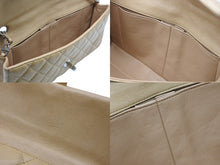 画像をギャラリービューアに読み込む, CHANEL シャネル マトラッセ25 ショルダーバッグ ココマーク ラムスキン ベージュ 9番台 シルバー金具 中古 4b010850